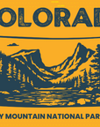 Rocky Mountain National Park Flag