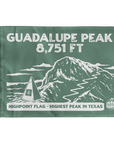Guadalupe Peak - Summit Flag - Highpoint - Guadlupe Peak Trail - Guadalupe Mountains National Park - perfect addition to hiking gear - perfect hiker gift.