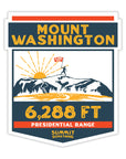 Mt. Washington Sticker