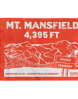 Mt Mansfield Summit Flag | Vermont Highpoint
