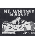 Mt Whitney Summit Flag With Cactus