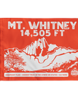 Mt. Whitney summit flag - California State Highpoint | California 14er