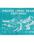 Pacific Crest Trail Flag featuring mountain-inspired design for hikers and backpackers