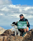 Uncompahgre Peak with Nellie Creek Summit Flag