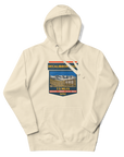 Decalibron Loop hoodie featuring Mount Democrat, Mount Cameron, Mount Lincoln and Mount Bross, Colorado 14er hiking apparel for peak baggers