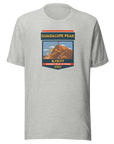 Guadalupe Peak shirt featuring 8,751 ft elevation, Texas Highpoint hiking apparel, perfect hiker or climber gift.