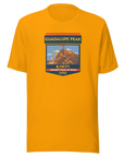 Guadalupe Peak shirt featuring 8,751 ft elevation, Texas Highpoint hiking apparel, perfect hiker or climber gift.
