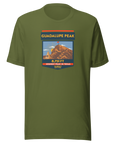 Guadalupe Peak shirt featuring 8,751 ft elevation, Texas Highpoint hiking apparel, perfect hiker or climber gift.