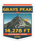 Grays Peak Sticker