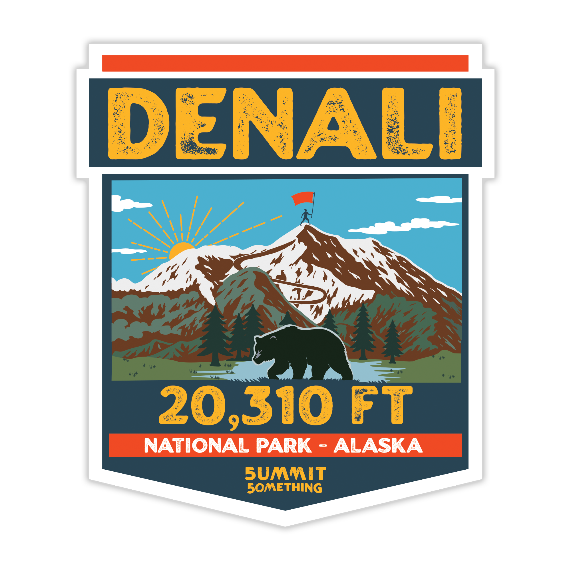 Denali Sticker