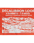 Decalibron Loop | Colorado 14er Summit Flag