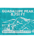Guadalupe Peak - Summit Flag - Highpoint - Guadlupe Peak Trail - Guadalupe Mountains National Park - perfect addition to hiking gear - perfect hiker gift.
