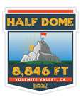Half Dome Sticker