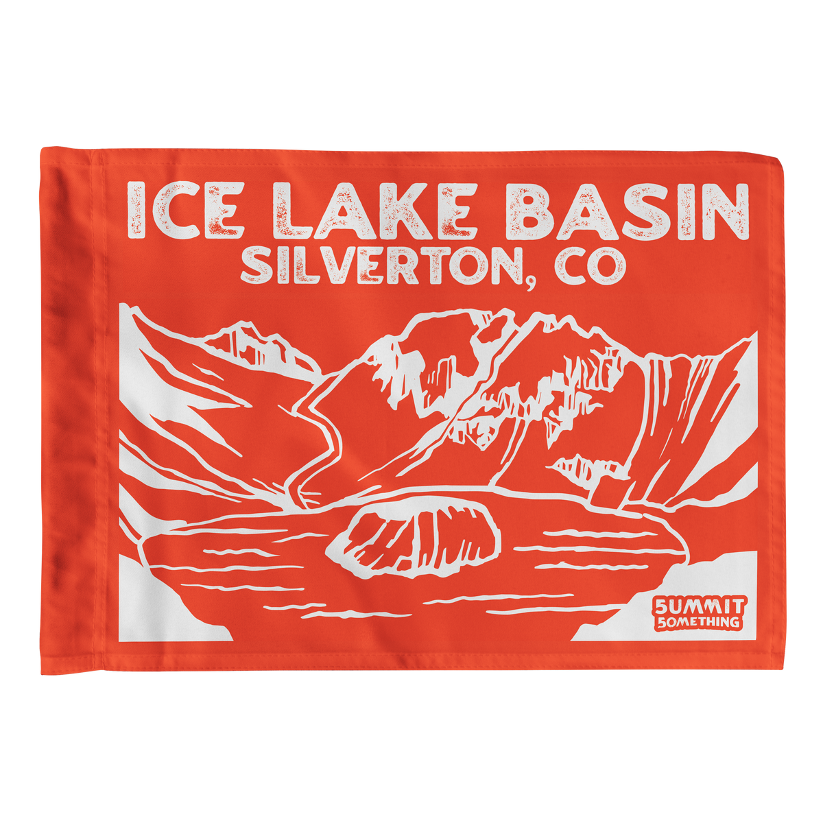 Ice Lake Basin Summit Flag – Summit Something