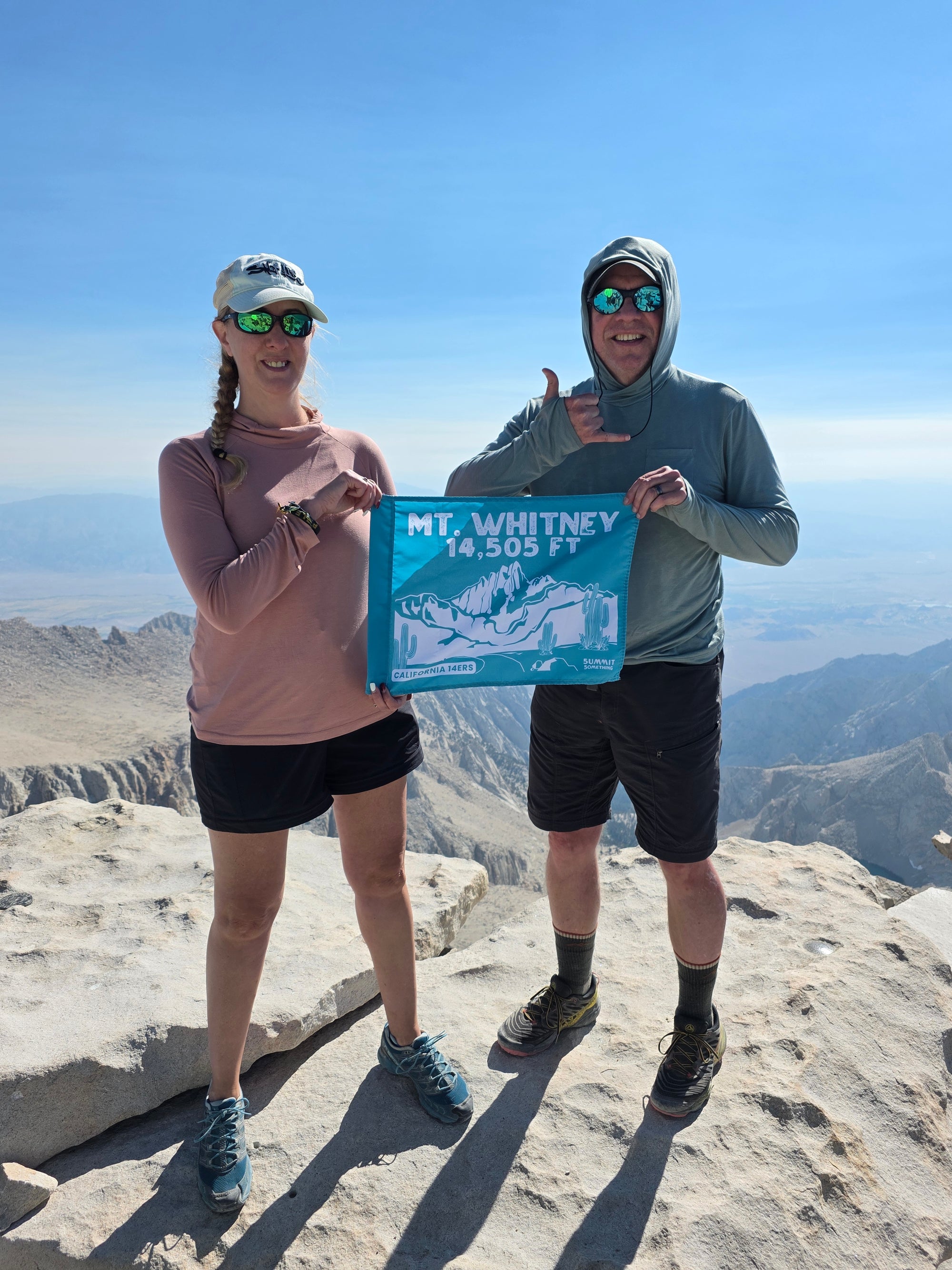 Mt Whitney Summit Flag