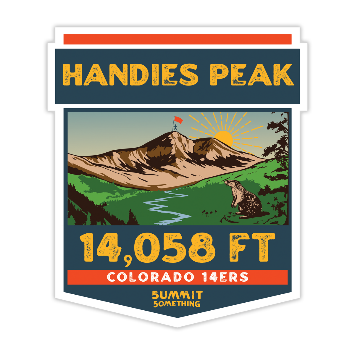 Handies Peak Sticker – Summit Something
