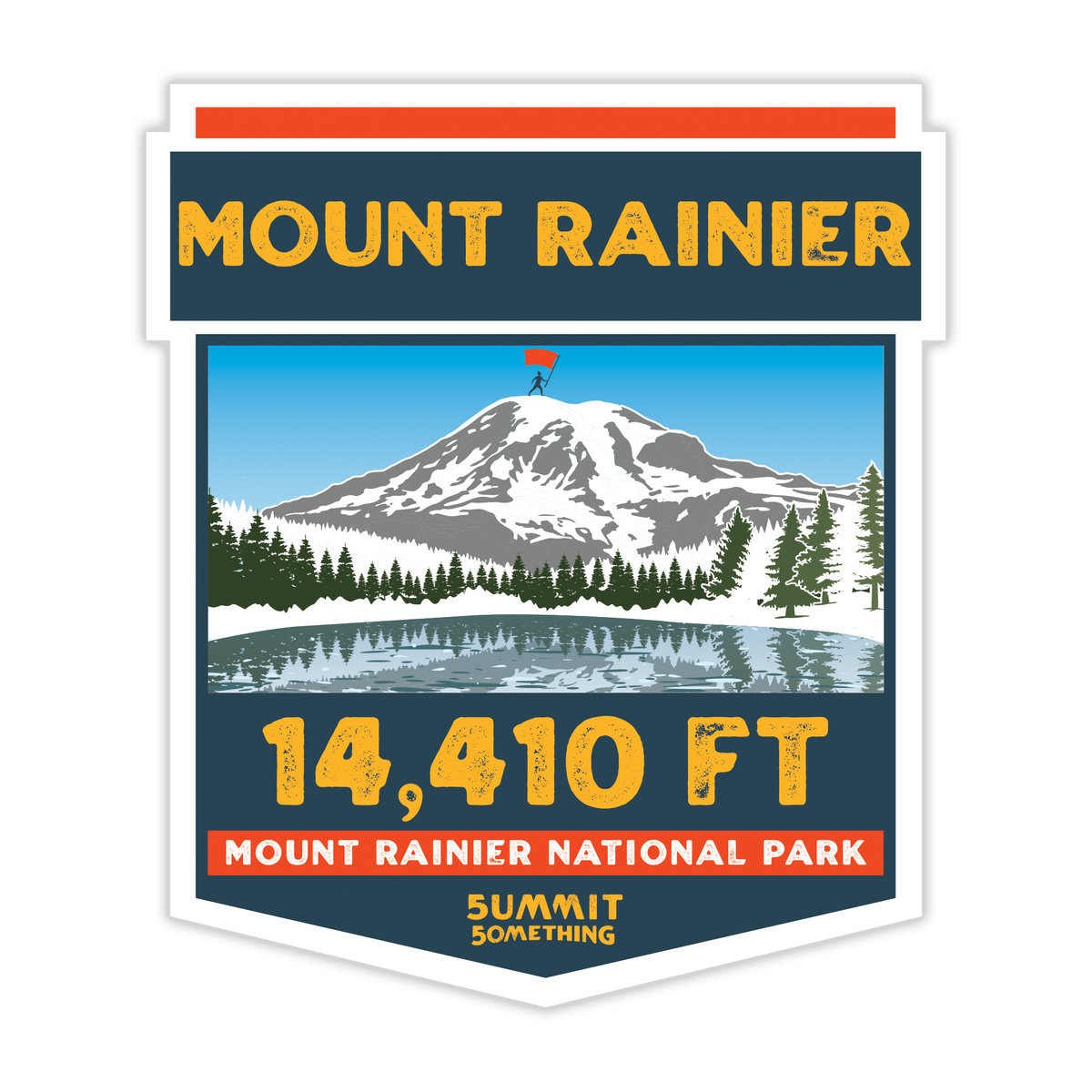 Mt. Rainier Sticker – Summit Something