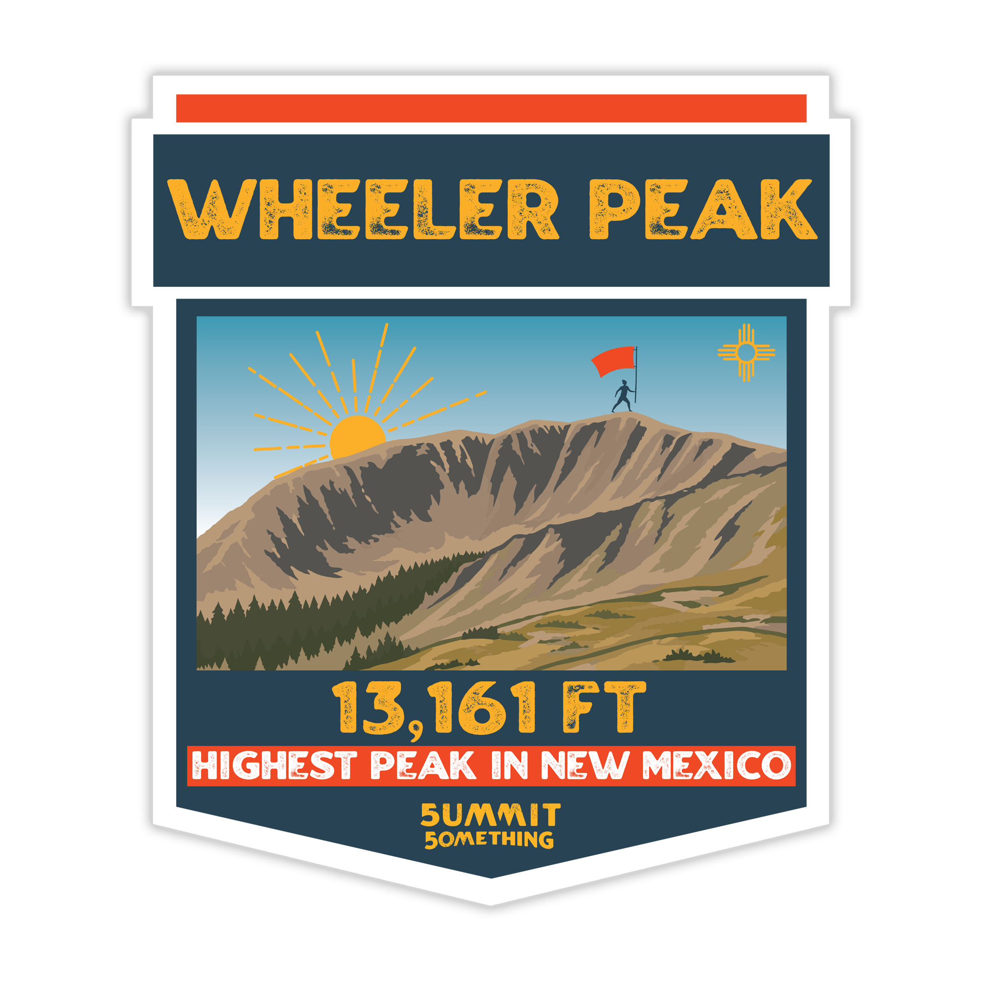 Wheeler Peak Sticker