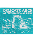 Delicate Arch Arches National Park Summit Flag