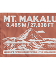Mt. Makalu Summit Flag
