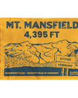 Mt Mansfield Summit Flag | Vermont Highpoint