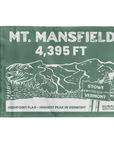 Mt Mansfield Summit Flag | Vermont Highpoint