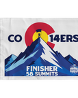 Colorado 14er Finisher Summit Flag
