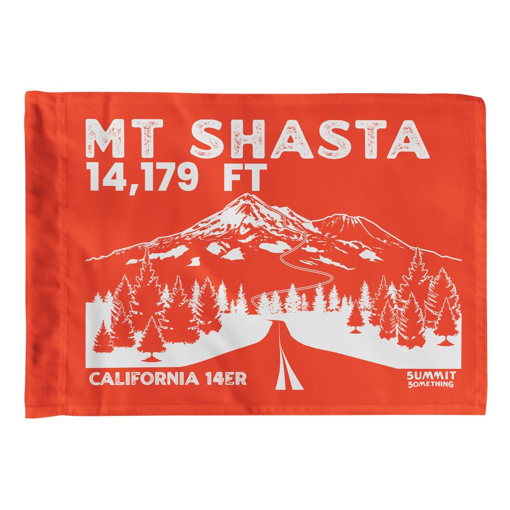 Mt. Shasta Summit Flag – Summit Something