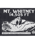 Mt. Whitney summit flag - California State Highpoint | California 14er