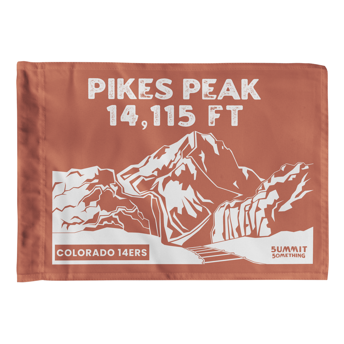 Pikes Peak Summit Flag – Summit Something