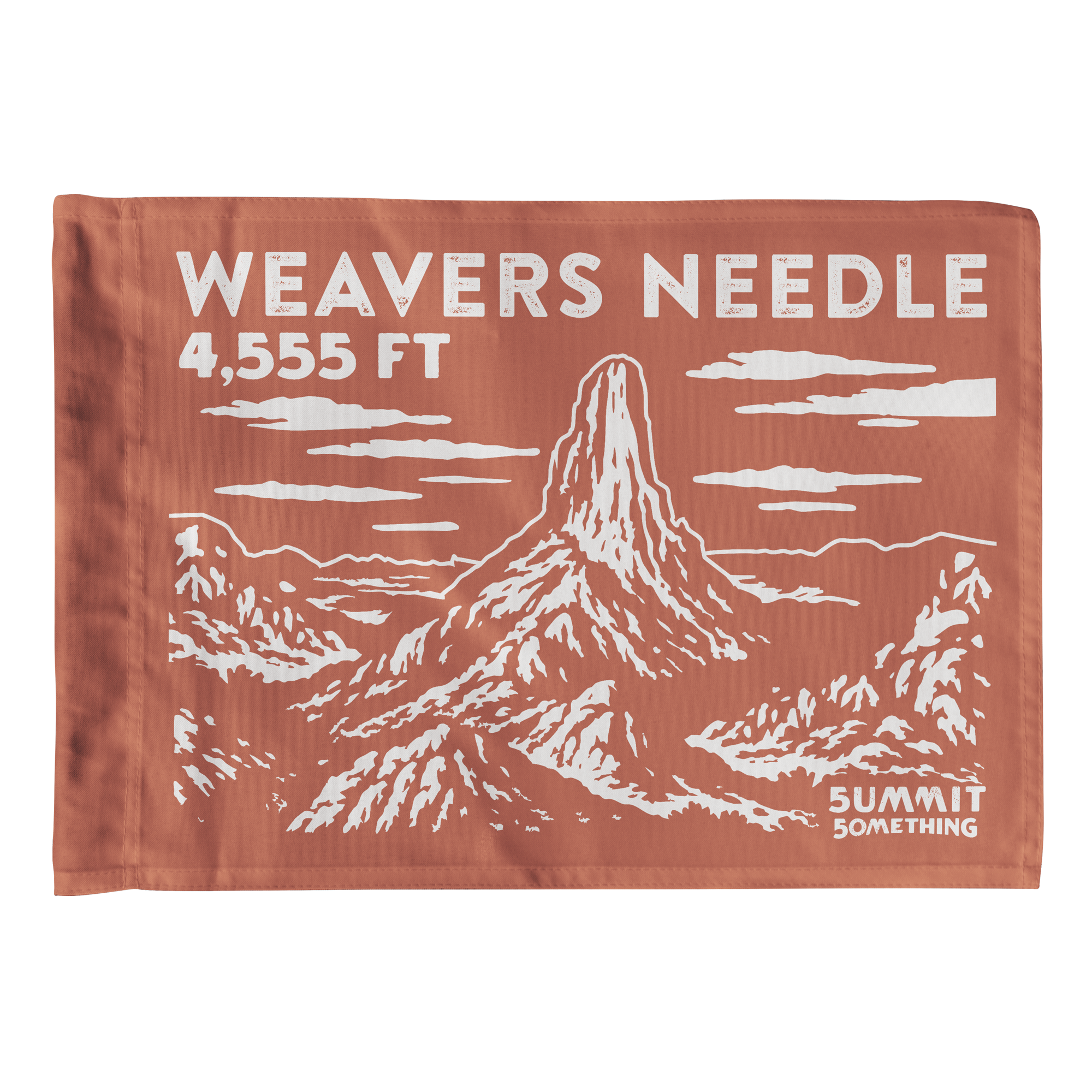 Weavers Needle Summit Flag