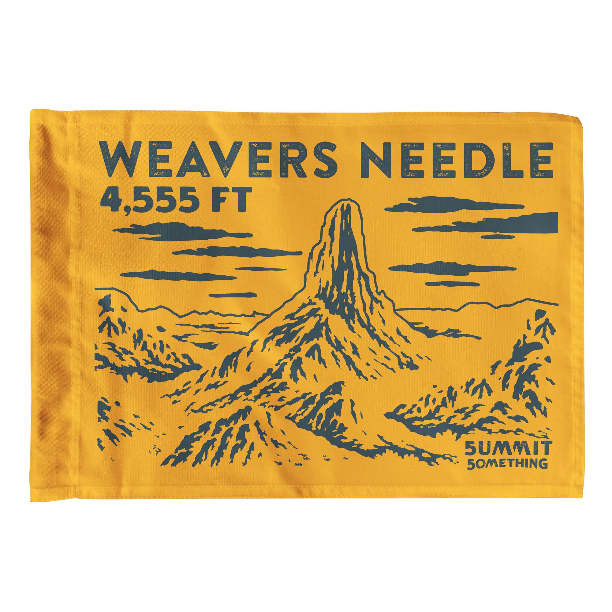 Weavers Needle Summit Flag