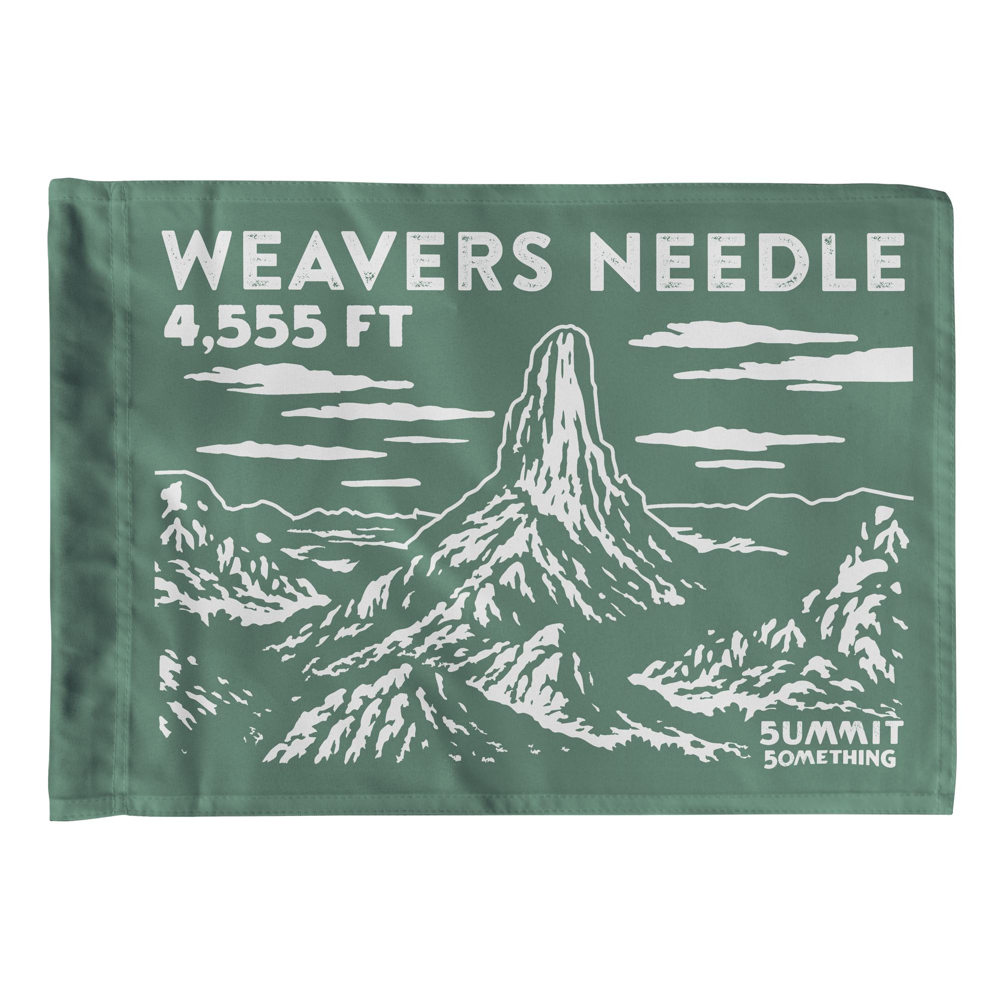 Weavers Needle Summit Flag