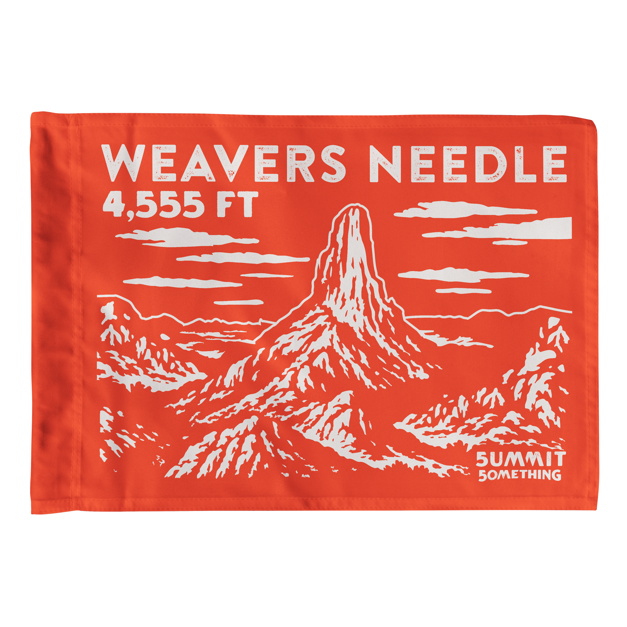 Weavers Needle Summit Flag