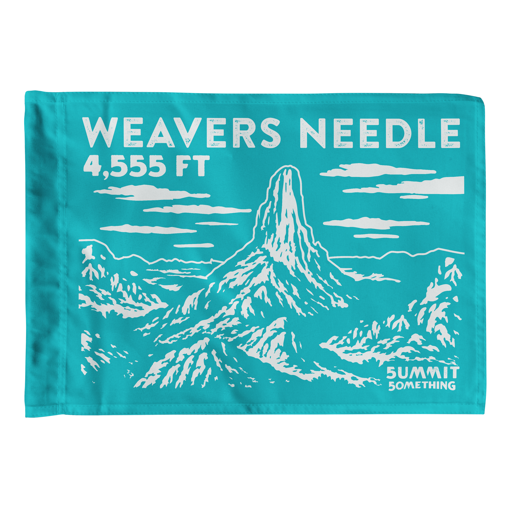 Weavers Needle Summit Flag