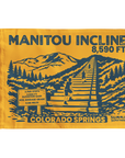 Goldenrod summit flag for the famous Manitou Incline to celebrate reaching the top.  The perfect hiker gift.