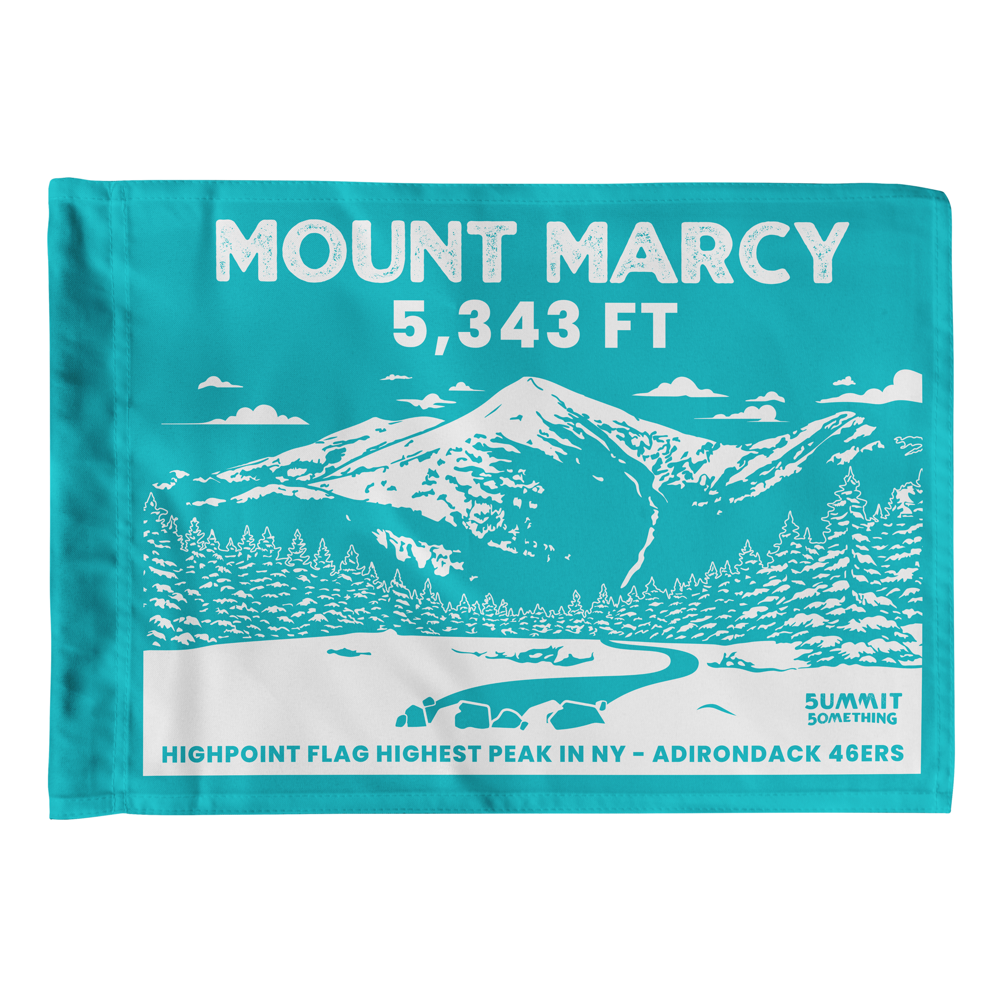 New York State Highpoint Summit Flag - Adirondack Mountains