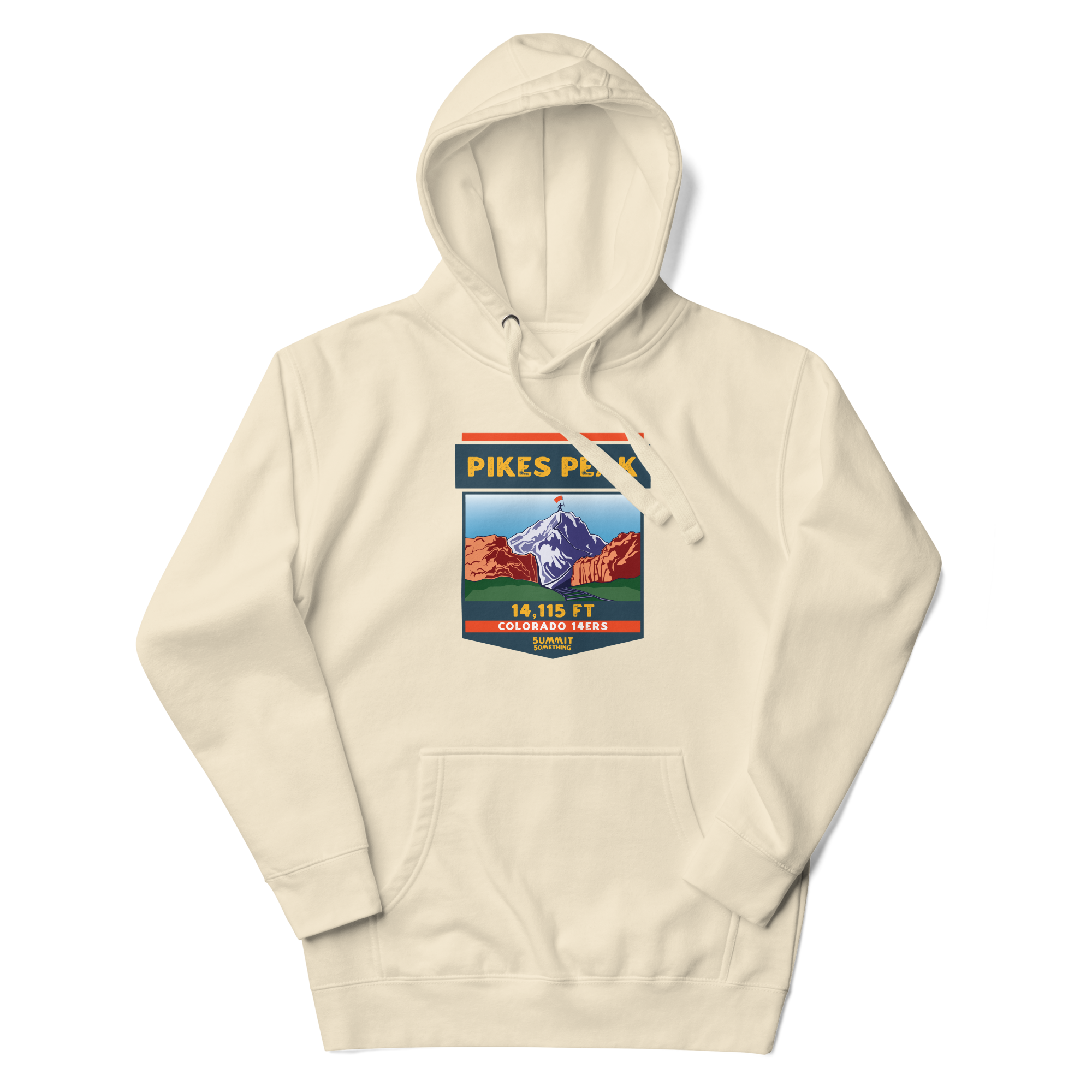 Pikes Peak Hoodie - Perfect Colorado 14er gift and souvenir