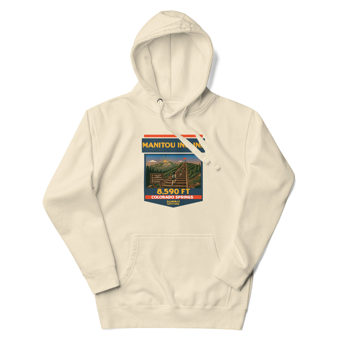Manitou Incline hoodie that comemorates the steps to the top. 