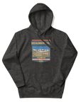 Decalibron Loop hoodie featuring Mount Democrat, Mount Cameron, Mount Lincoln and Mount Bross, Colorado 14er hiking apparel for peak baggers
