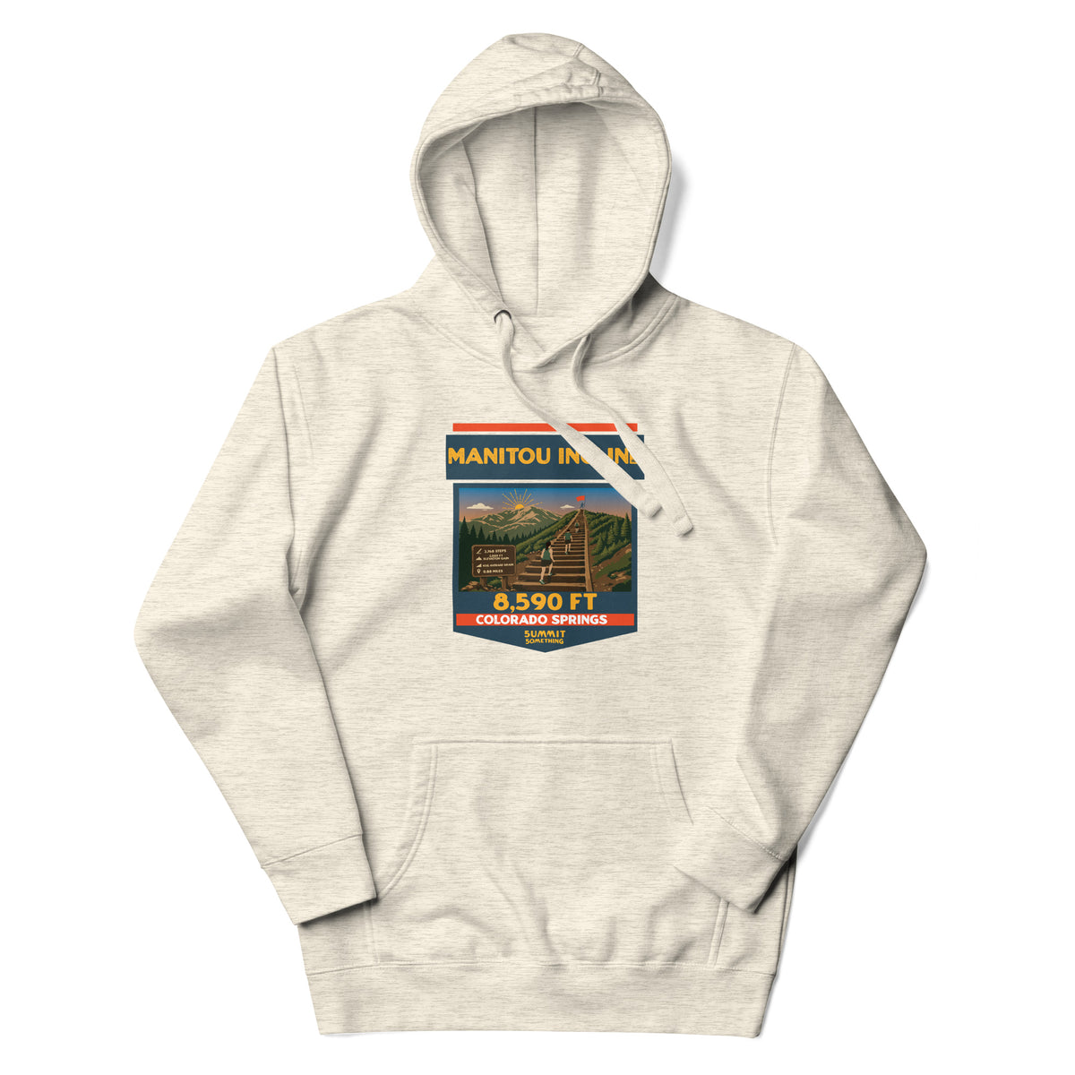Manitou Incline hoodie that comemorates the steps to the top. 
