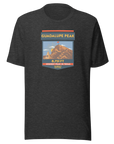 Guadalupe Peak shirt featuring 8,751 ft elevation, Texas Highpoint hiking apparel, perfect hiker or climber gift.